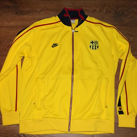 Vintage Fc Barcelona Nike N98 treningsjakke. Str 2xl.