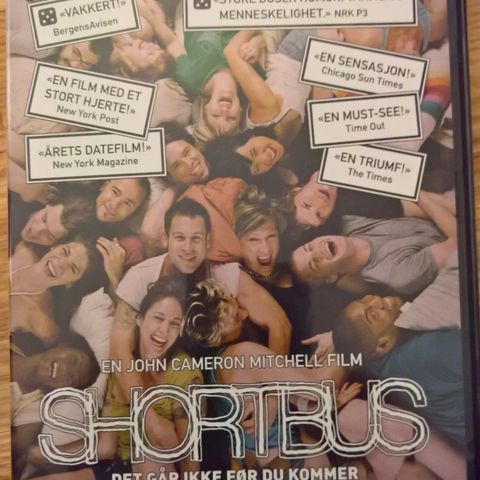 Shortbus(DVD) norsk tekst