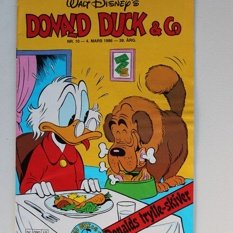 DONALD DUCK 1986 MED TING I