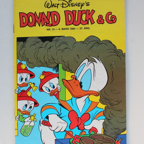 DONALD DUCK BLADER 1984 MED TING I BLADENE