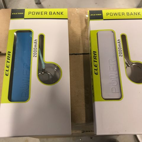 Powerbank 2000 mah nye i eske