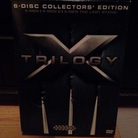 X-men triologien (6 DVD) selges 