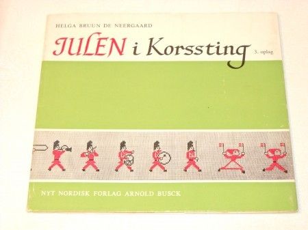 Julen i korssting - dansk