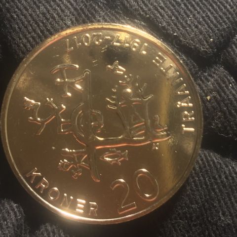 20kr 2017 kvalitet 0 fra ny rull