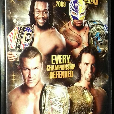 DVD.NIGHT OF CHAMPIONS.EVERY CHAMPIONSHIP DEFENDED.Uåpnet.