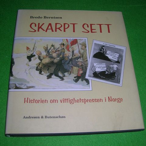 Skarpt sett. Historien om vittighetspressen i Norge (1999)