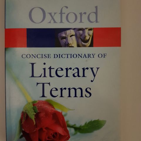 Oxford dictionary of literary terms