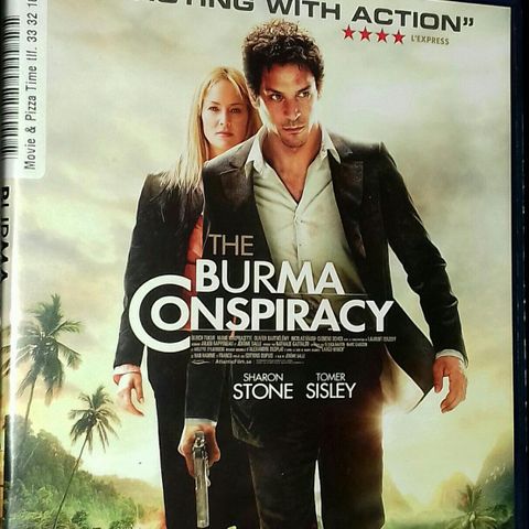 BLU-RAY.THE BURMA CONSPIRACY.