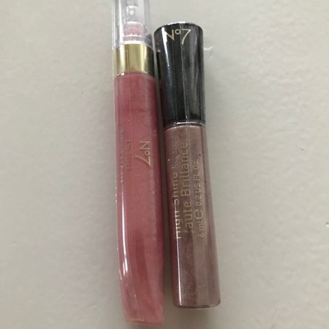 Lipgloss Sminke N7 helt ny 2 stk PR stk 200kr