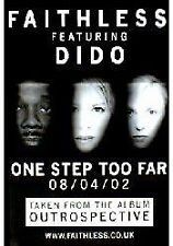 FAITHLESS featuring DIDO – One Step Too Far (promoplakat)