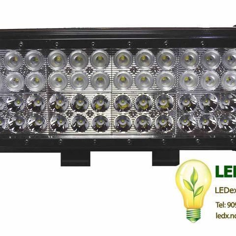 LED nærlys/fjernlys kombinert 144watt 12-24V