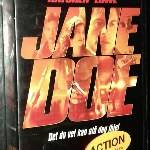 VHS SMALL BOX.JANE DOE.