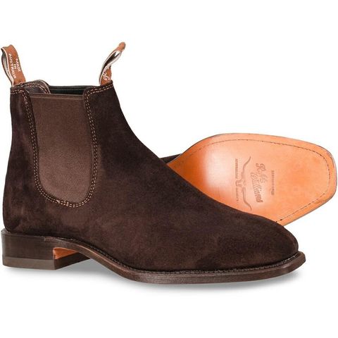 R.M.Williams Craftsman G Boot Suede Brown