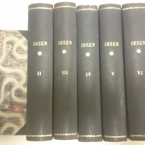 BokFrank: Henrik Ibsen - Samlede digterverker 1930 (6 bind)