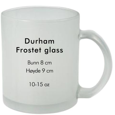 Durham Frostet Glass Til Sublimering