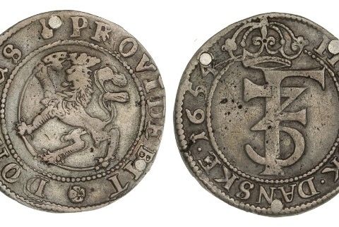 2 mark 1654 (Christiania / Oslo)