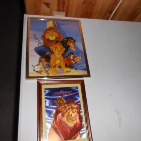 2 bilder Løvekongen