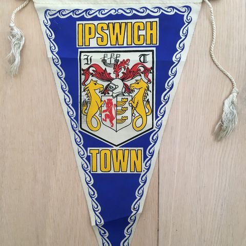 Vintage Ipswich Town vimpel