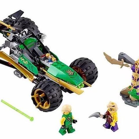 LEGO Ninjago 70755 Jungelbuggy med bruksanvisning  7-14 år