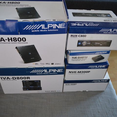 Alpine IVA-D800R HU-pakke
