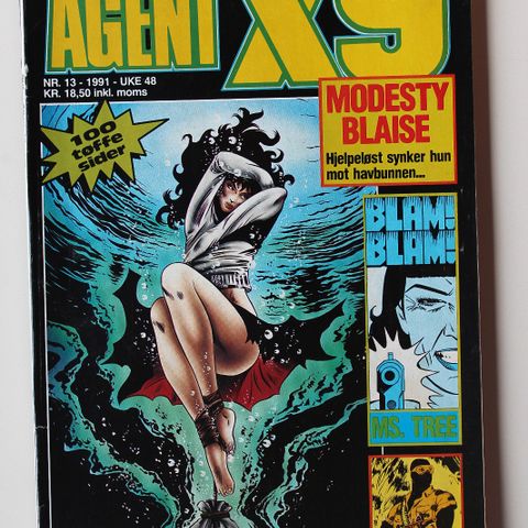 AGENT X9 BLADER 1984 - 1995