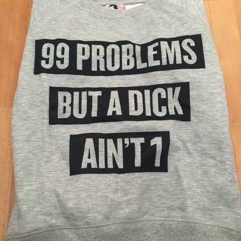 Juicy Couture & 99 problems genser