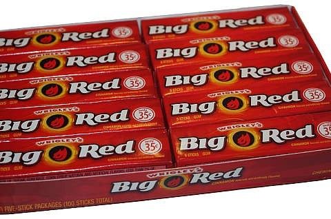 Big Red Cinnamon Tyggegummi 20 packs Wrigley's 287 g