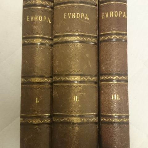 BokFrank: Europa - 3 bind (1892 - 1902)