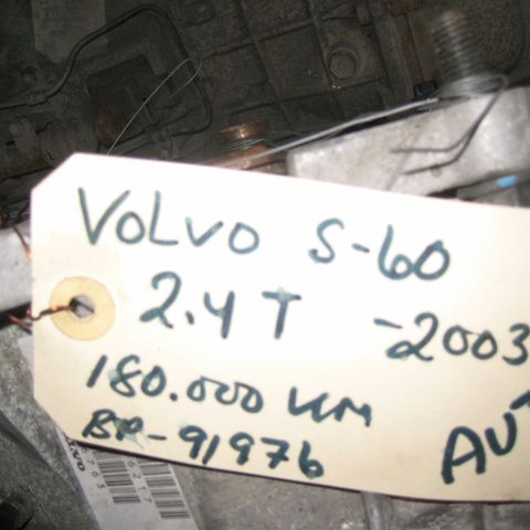 Girkasse Volvo S 60 2.4 liter turbo , 179000 kilometer selges kr 3000