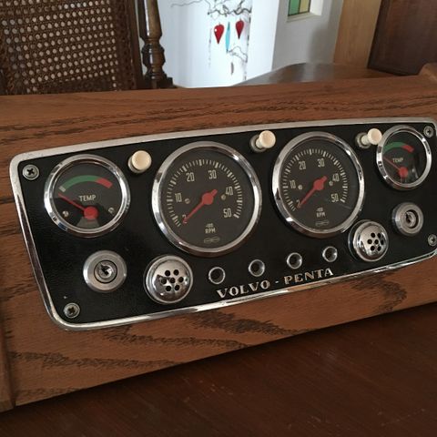 Vintage Volvo Penta / VDO dealer display