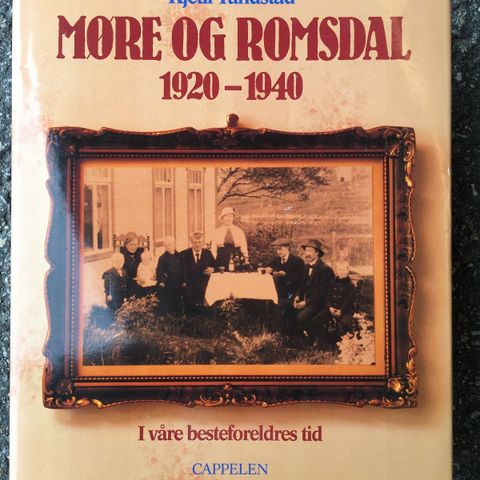 Møre og Romsdal 1920-1940, flott illustrert folkeliv, begivenheter og arkitektur