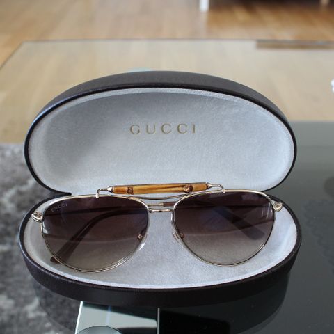 Gucci solbrille med bambus GG 2235/S