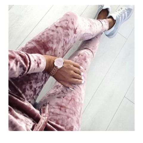 Rosa velvet two piece set (tracksuit)