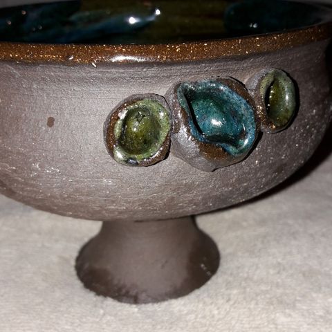 Keramikkbolle på stett
