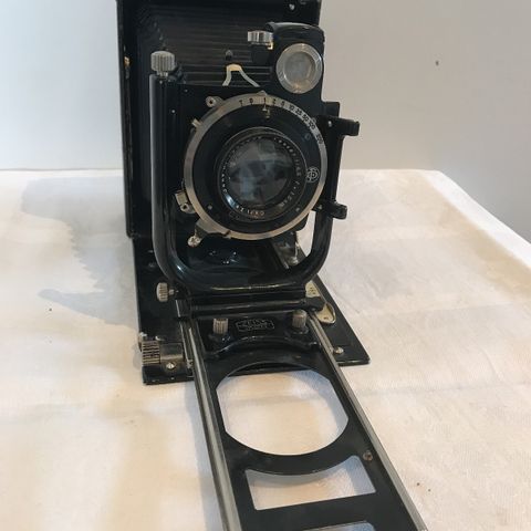 Zeiss Ikon Ideal 250/7 - antikt kamera med Tessar linse