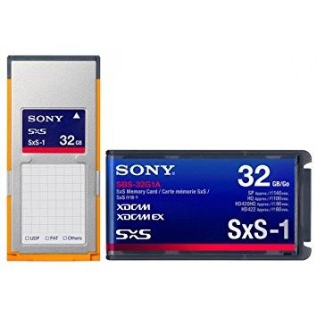 2 stk. Sony XDCAM EX 32Gb SxS minnekort