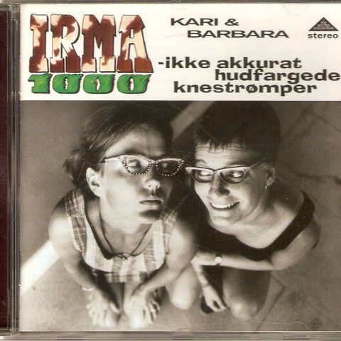 Irma 1000 - CD - med David Bowie Delillos Ole Paus