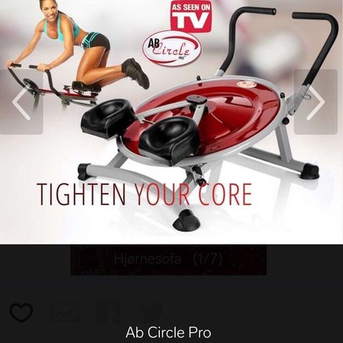 Ab Circle Pro treningsutstyr