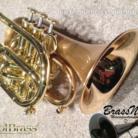 CarolBrass® Pocket trompet. Tilbud!