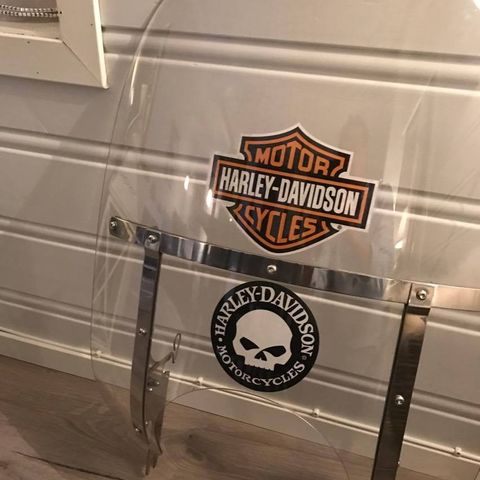 Harley Davidson/skulls dekor til fks vindskjerm eller Bakrute kr 120.- inkl frak