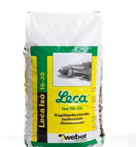 Løs Leca / Leca kuler 50 liter sekk