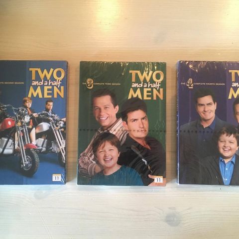 Two and a half men (DVD) - uåpnet