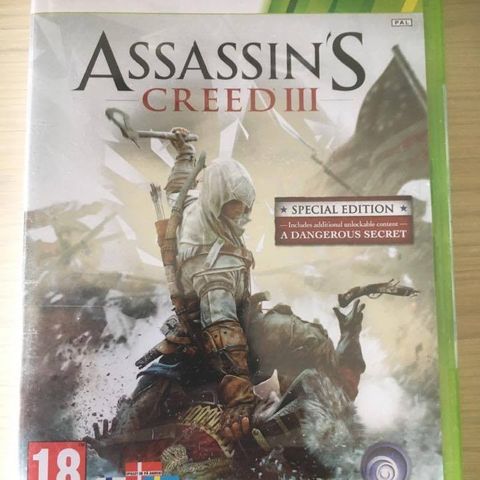 Assassin's Creed 3 - Xbox 360 (uåpnet)