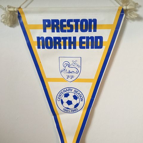 Vintage Preston North End vimpel