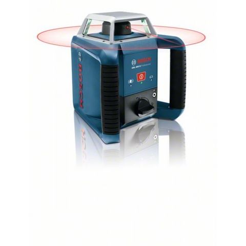 Roterende laser med mottaker/Stativ/Målestav (Nivelleringslaser)til leie