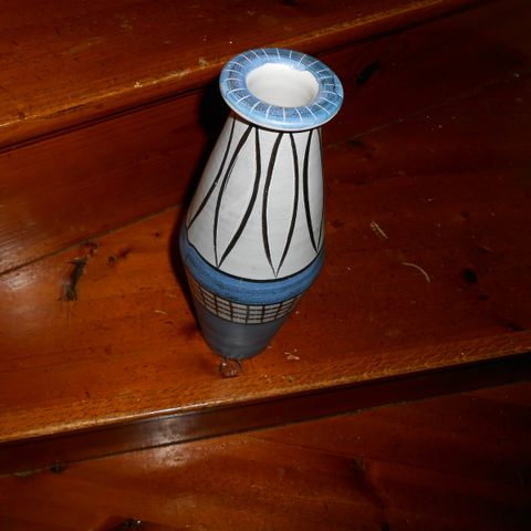 Håndmalt vase