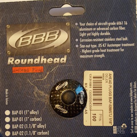 BBB A-head Plug