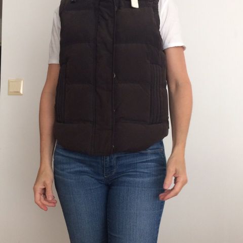 Superdry vest m/ hette