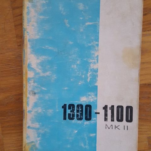 Instruksjonsbok Austin Morris (BMC) 1100 og 1300 Ml II 1969