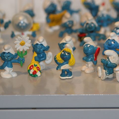 Masse smurfer fra 1960-80-tallet del 3